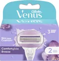 Картриджі змінні для гоління (леза) Venus 3 ComfortGlide Breeze, 2 шт