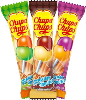 Льодяник на паличці Chupa Chups Подвійна порція, 16,8 г