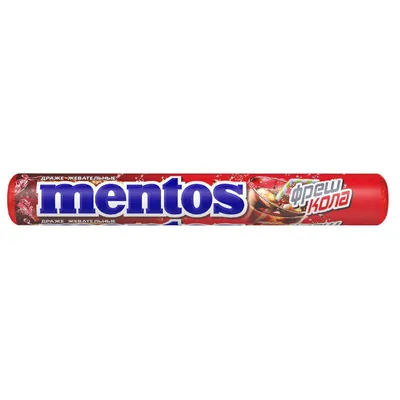 Драже жувальне Mentos Chewy Dragees кола, 37 г