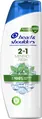 Шампунь і бальзам-ополіскувач Head & Shoulders 2-in-1 Menthol Fresh Свіжість ментолу проти лупи, 360 мл