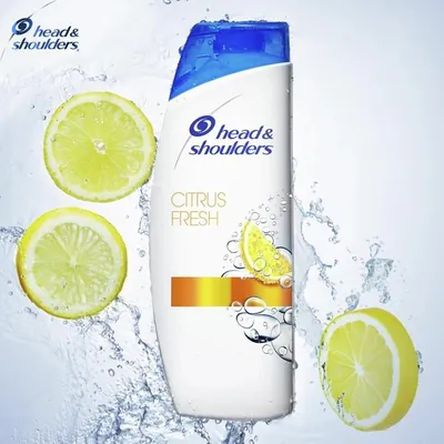 Шампунь і бальзам-ополіскувач Head & Shoulders 2-in-1 Citrus Fresh Цитрусова свіжість проти лупи, 360 мл