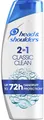 Шампунь і бальзам-ополіскувач Head & Shoulders 2-in-1 Classic Clean Основний догляд проти лупи, 360 мл