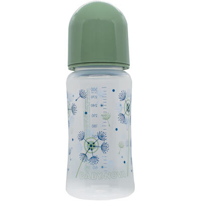 Бутылочка Baby-Nova 48002-2 с декором, 300 мл