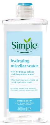 Міцелярна вода Simple Water Boost Micellar Cleansing Water, 400 мл