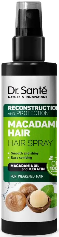 Спрей для волосся Dr.Sante Macadamia Hair Відновлення і захист, 150 мл