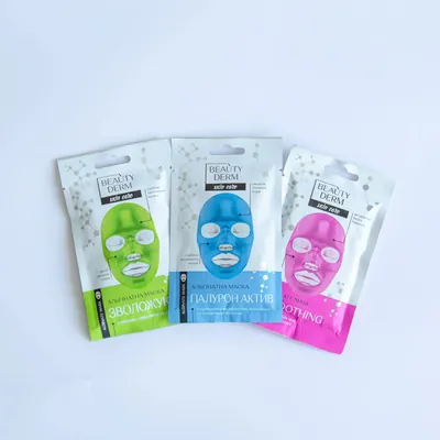Маска для обличчя Beauty Derm альгінатна Гіалурон Актив, 20 г