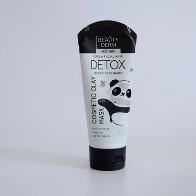 Маска для лица Beauty Derm Detox на основе черной глины, 75 мл