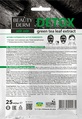 Маска для обличчя Beauty Derm тканинна Detox з екстрактом зеленого чаю, 25 мл