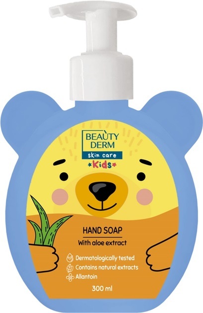 Мыло жидкое Beauty Derm Kids детское с экстрактом алоэ, 300 мл