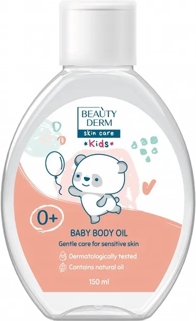 Олійка для тіла Beauty Derm Kids дитяча від народження, 150 мл