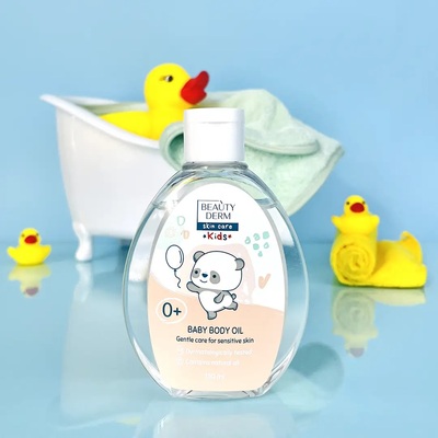 Масло для тела Beauty Derm Kids детское с рождения, 150 мл