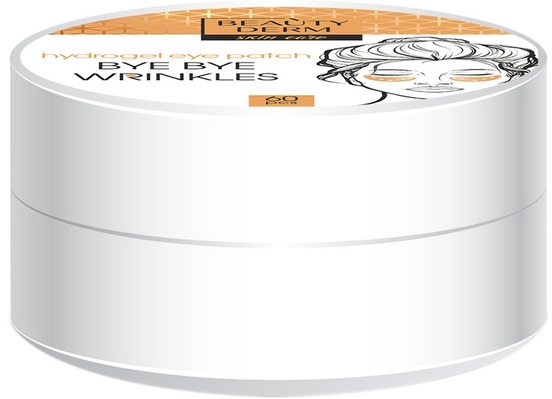 Патчи для кожи вокруг глаз Beauty Derm золотые гидрогелевые Bye Bye wrinkles, 60 шт