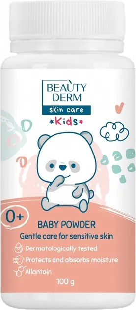Присипка дитяча Beauty Derm Kids від народження, 100 г