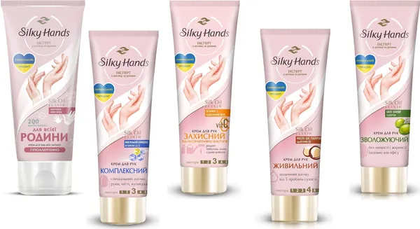 Крем для рук Silky Hands Живильний, 72 мл
