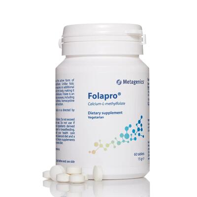 ФолаПро Metagenics FolaPro таблетки по 0.25 г №60 у бан. скл.