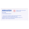 Аминалон таблетки, п/о по 0.25 г №50 (10х5)