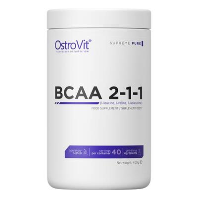 Аминокислоты OstroVit BCAA 2-1-1, 400 г
