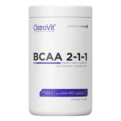 Амінокислоти OstroVit BCAA 2-1-1, 400 г