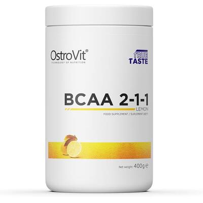Аминокислоты OstroVit BCAA 2-1-1 вкус лимон, 400 г