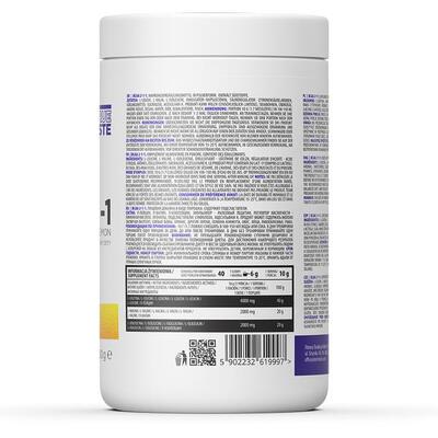 Аминокислоты OstroVit BCAA 2-1-1 вкус лимон, 400 г