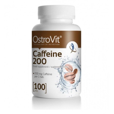 Кофеїн OstroVit Caffeine, 100 таблеток