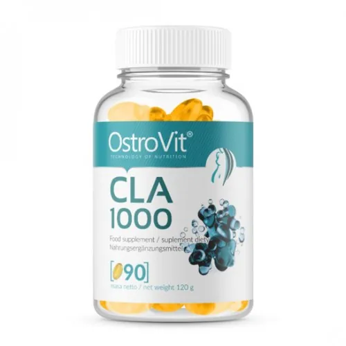 Кон'югована лінолева кислота OstroVit CLA 1000, 90 капсул