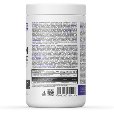 Диетическая добавка OstroVit Collagen + Vitamin C вкус черная смородина, 400 г
