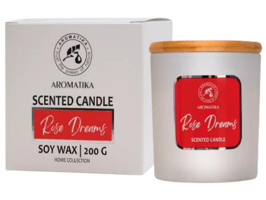 Свеча ароматическая Ароматика Rose Dreams, 200 г