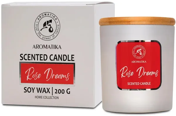 Свічка ароматична Ароматика Rose Dreams, 200 г