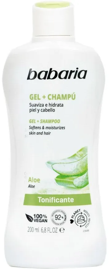 Гель для душу та ванни Babaria Aloe з алое, 200 мл