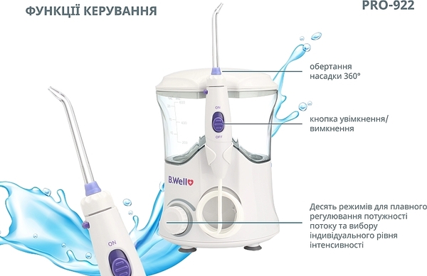 Ирригатор B.Well PRO-922 стационарный