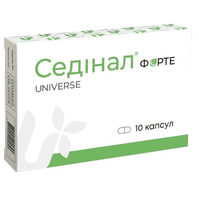 Сединал форте капсулы №10