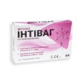 Интиваг глобулы вагинальные по 1,6 г с молочной кислотой №10