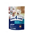 Корм сухий Club 4 Paws Premium для дорослих собак малих порід з ягням та рисом, 900 г