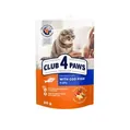 Корм вологий Club 4 Paws для дорослих кішок з Тріскою в желе Преміум, 80 г