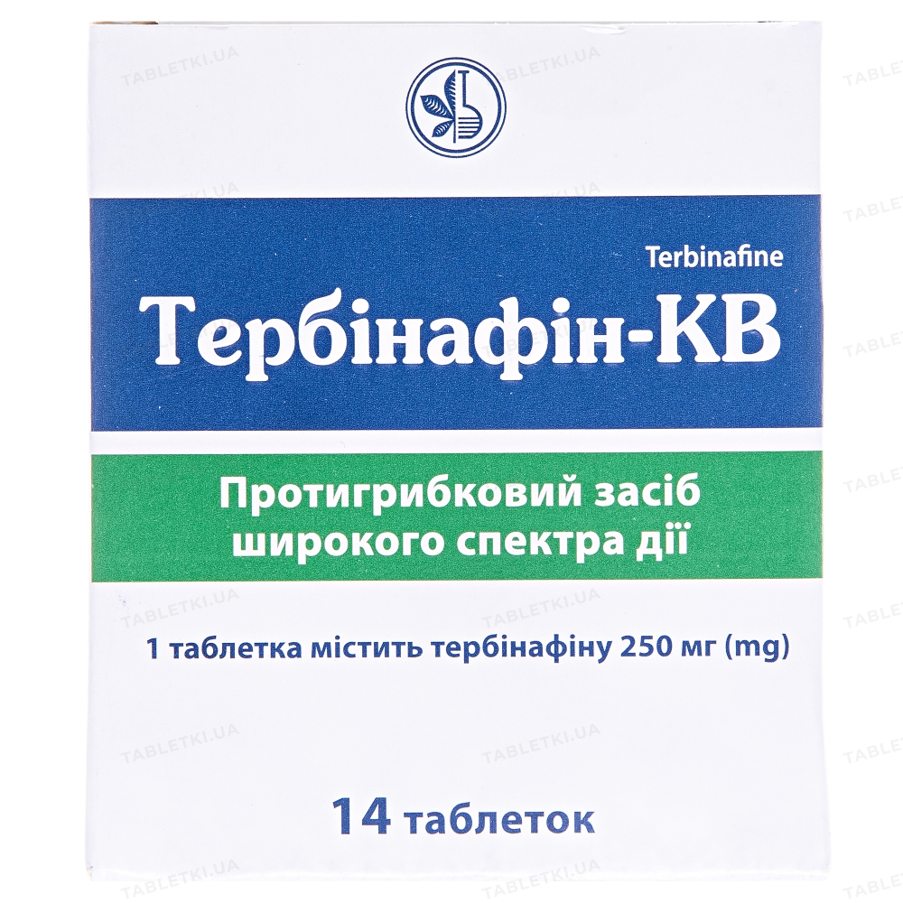 Тербинафин-КВ: инструкция + цена от 136 грн в аптеках | Tabletki.ua