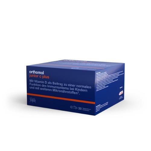 Ортомол Junior C Plus таблетки жеват. машинки со вкусом лесных ягод, курс 30 дней №90