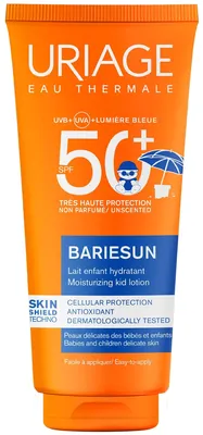 Молочко сонцезахисне Uriage Bariesun SPF50+ для дітей без запаху, 100 мл
