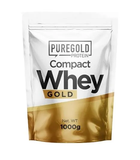 Протеїн сироватковий концентрат Pure Gold Protein Compact Whey Gold яблучний пиріг, 1000 г