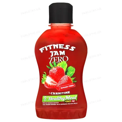 Топінг Power Pro Healthy Meal Fitness Jam Zero запашна полуниця, 200 г