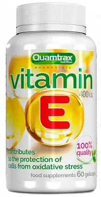 Вітамін E Quamtrax Nutrition, 60 капсул