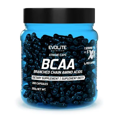Амінокислоти Evolite Nutrition BCAA 2:1:1 Xtreme, 300 капсул