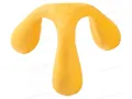 Іграшка для собак West Paw Wox Large Air Dandelion тринога велика 19 см, жовта