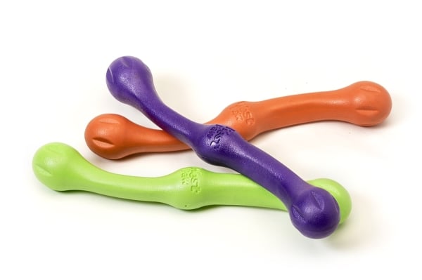 Игрушка для собак West Paw Zwig Large Eggplant ветка, большая 35 см, фиолетовая
