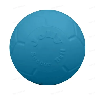 Іграшка для собак М'яч Jolly Pet SOCCER BALL SB08OC блакитна, велика