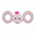 Іграшка для собак Свинка Jolly Pets Tug-a-Mal JTA15 пищалка для перетягування, дуже велика