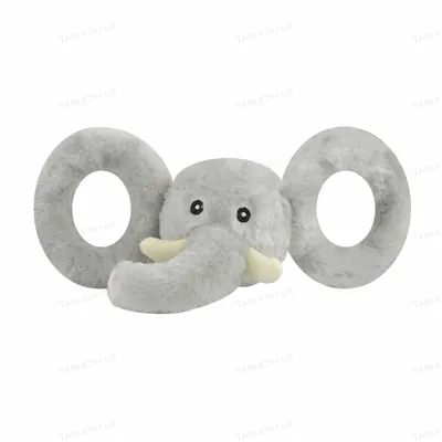 Іграшка для собак Слон Jolly Pets Tug-a-Mal JTA42 пищалка для перетягування, маленька