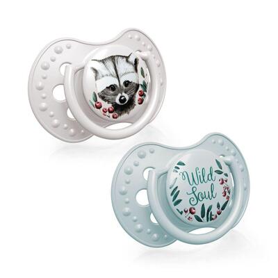 Пустушка силіконова Lovi Wild Soul динамічна, 22/883boy, 3-6 місяців, 2 шт