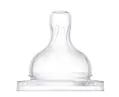 Соска силіконова Philips Avent Anti-colic SCF635/27, змінний потік, з прорізом, від 3 місяців, 2 шт