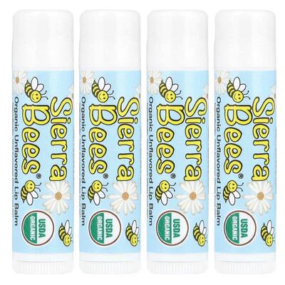 Бальзам для губ Sierra Bees органический без ароматизаторов, 4,25 г